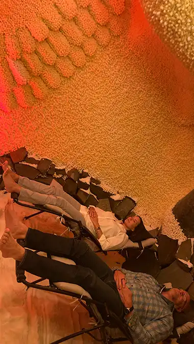 Guest Rejuvenated and Smiling